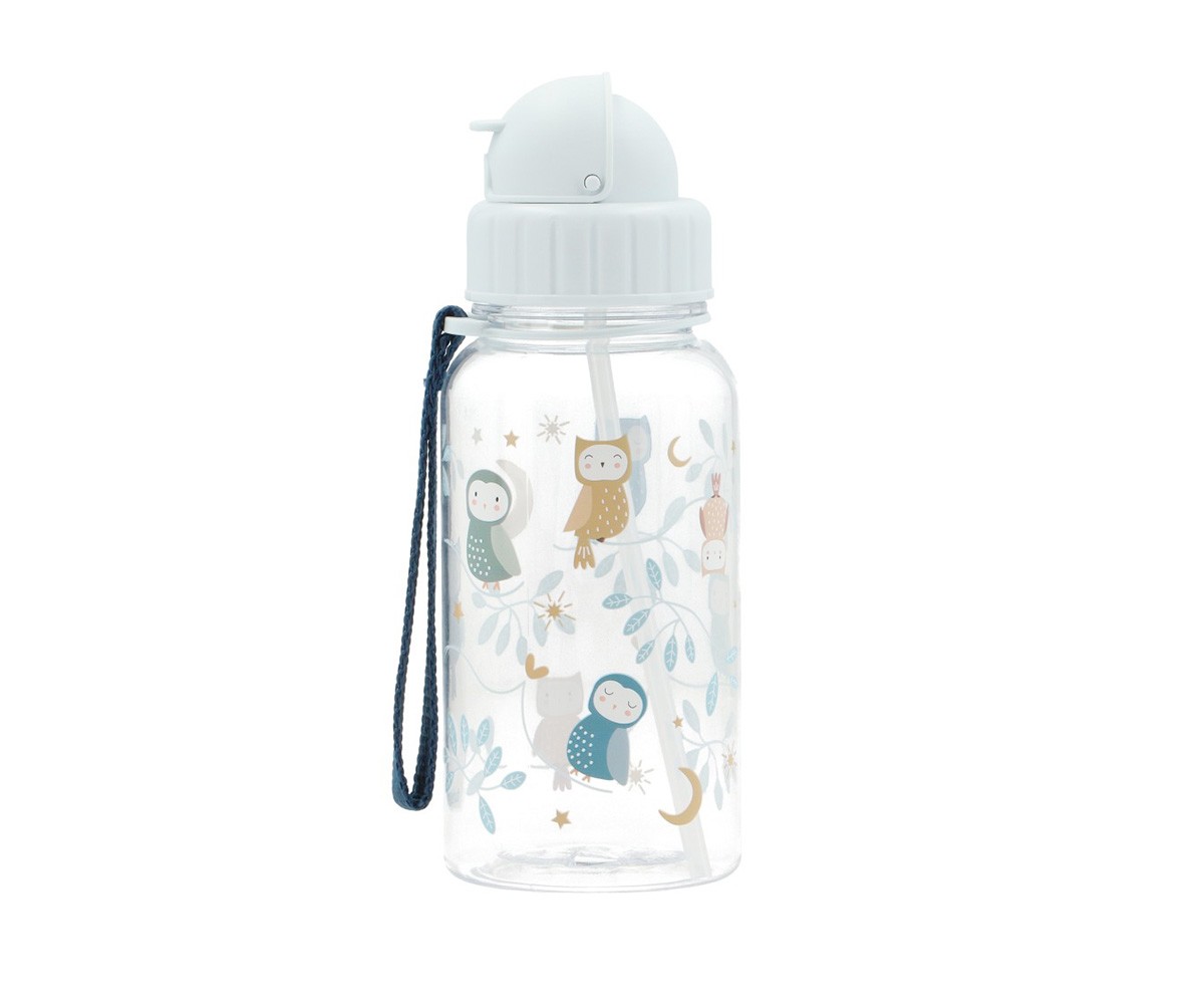 Botella Infantil con Pajita 500ml Magical Forest – Personalizable Botella Infantil con Pajita 500ml Magical Forest – Personalizable