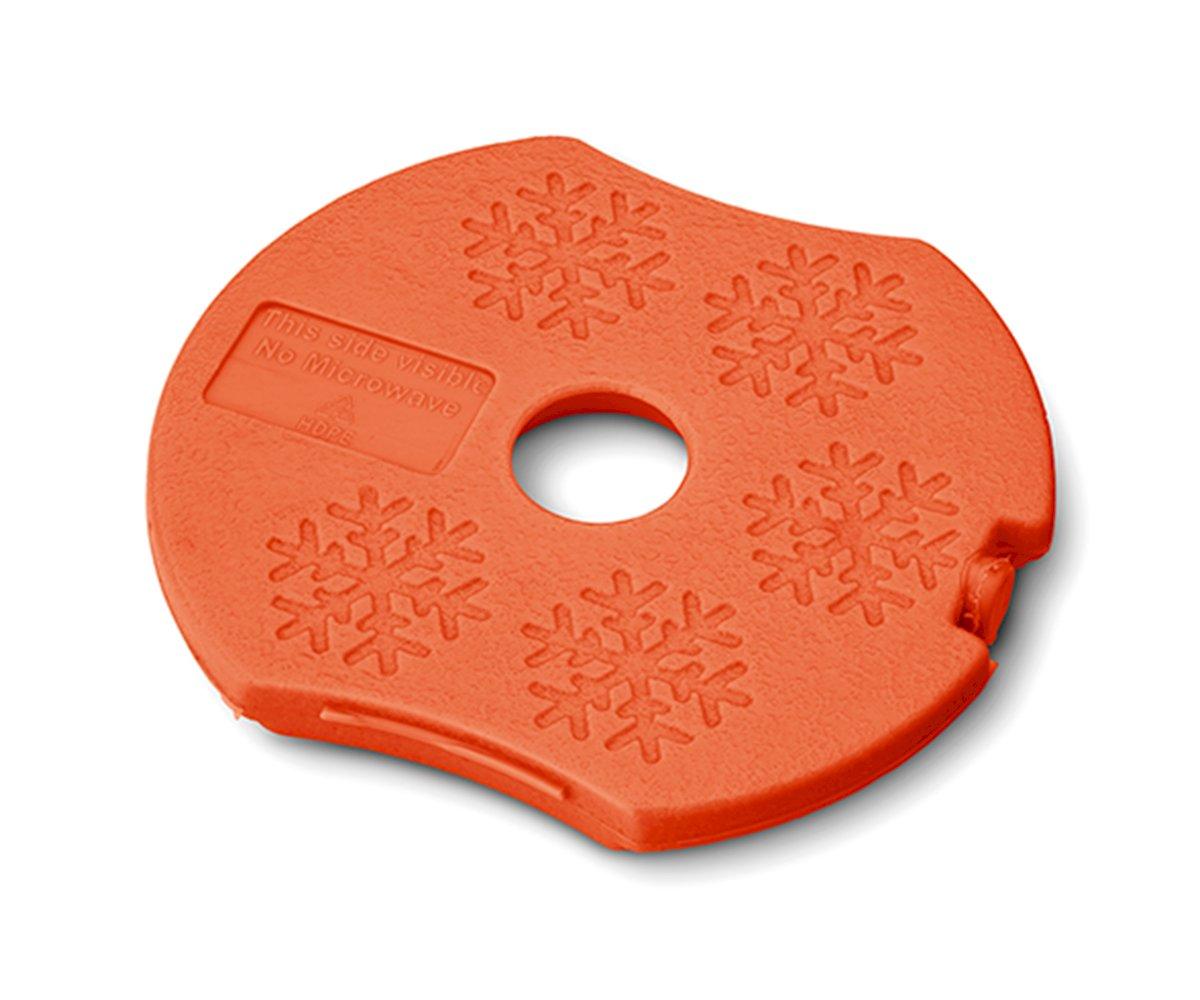 Caja Almuerzo con Tapa Refrigerante N'ice Cup Naranja2 Caja Almuerzo con Tapa Refrigerante N'ice Cup Naranja