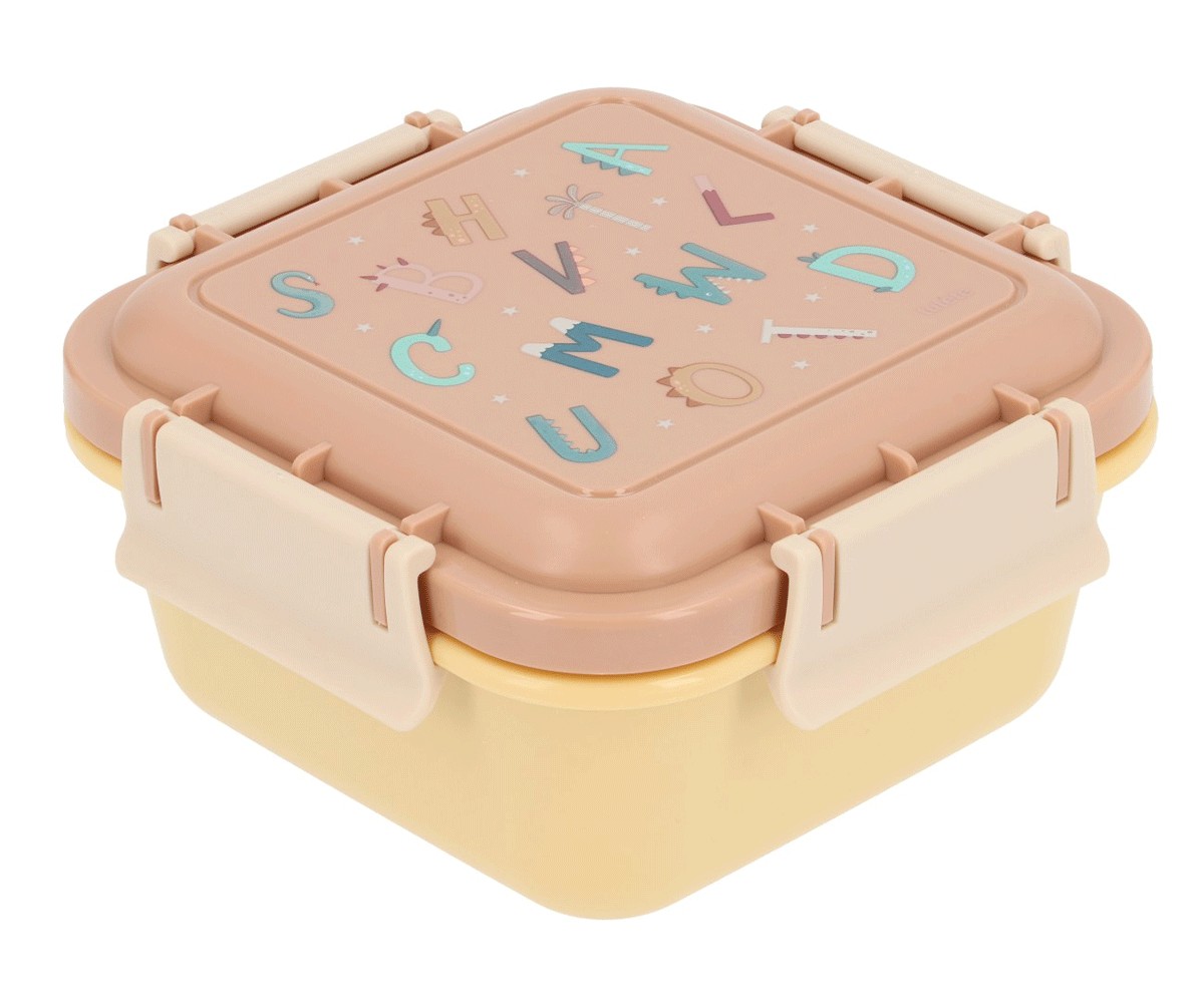 Caja de Almuerzo Infantil Grande Funny Letters – Tutete Organiza snacks con estilo Caja de Almuerzo Infantil Grande Funny Letters – Tutete Organiza snacks con estilo