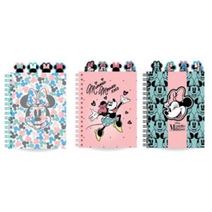 Cuaderno A5 espiral con divisores Minnie Mouse – Coolpack – Organización y estilo Disney para el día a día