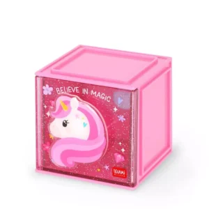 Cutie Cube Unicorn – Legami – Organizador modular 3D con encanto mágico