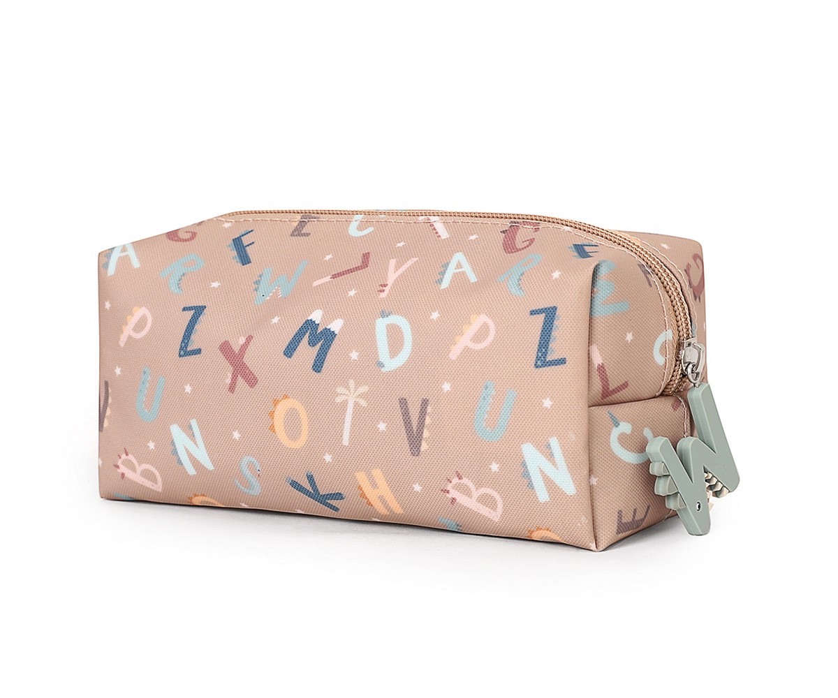 Estuche Escolar Infantil Funny Letters – Tutete Personalizable y Reciclado Estuche Escolar Infantil Funny Letters – Tutete Personalizable y Reciclado