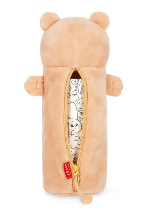 Estuche Kawaii Oso 2‑en‑1 – Legami – Se convierte en portalápices con diseño adorable 2