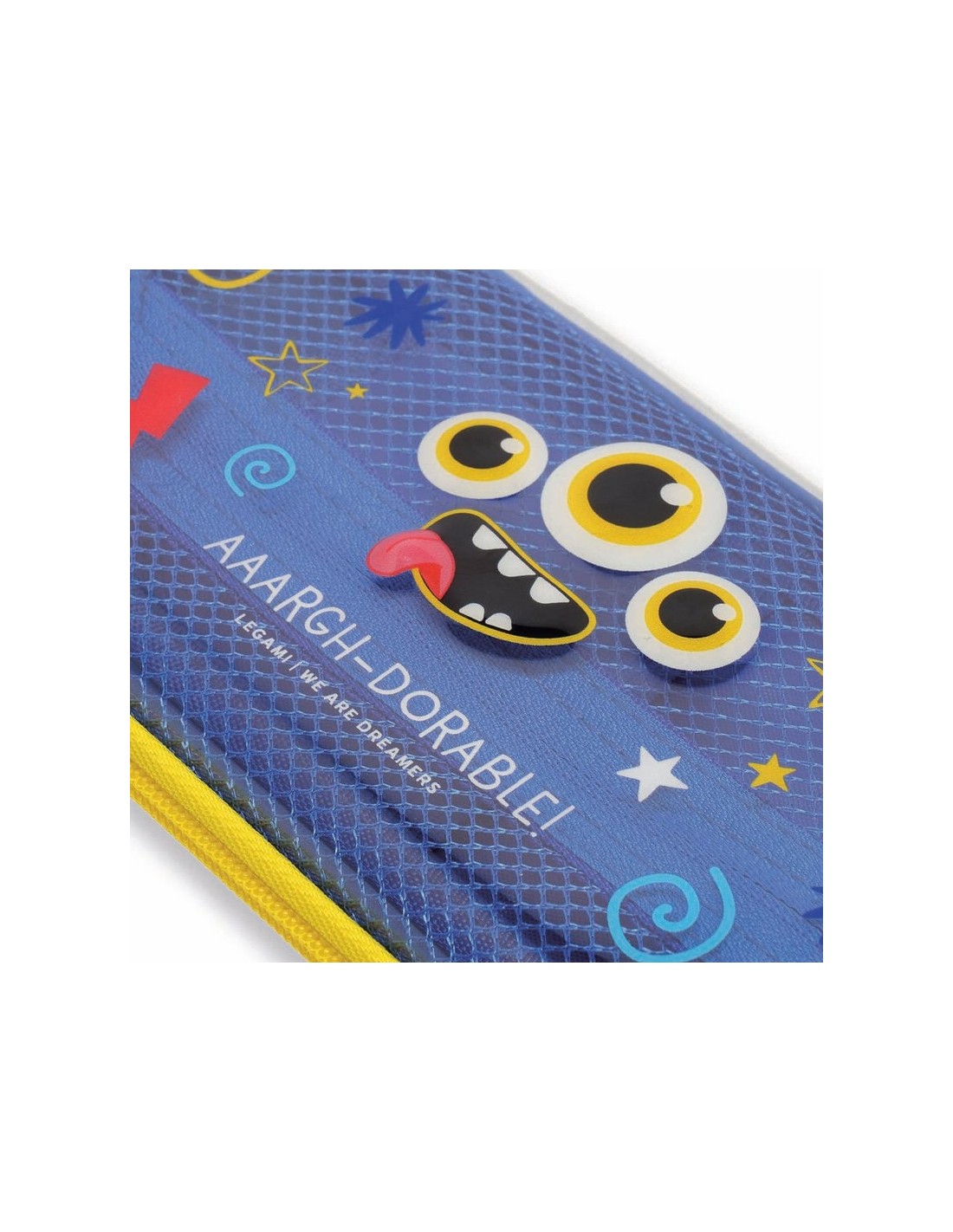 Estuche Wonderwow Monster – Legami – Estuche rígido con estilo monstruoso 5 Estuche Wonderwow Monster – Legami – Estuche rígido con estilo monstruoso