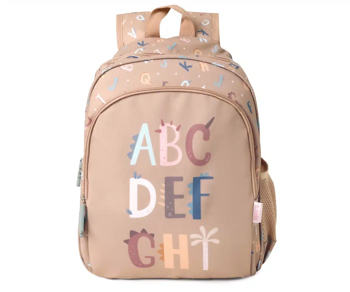 Mochila Escolar Mediana Funny Letters – Tutete Personalizable, resistente y divertida 2 Mochila Escolar Mediana Funny Letters – Tutete Personalizable, resistente y divertida