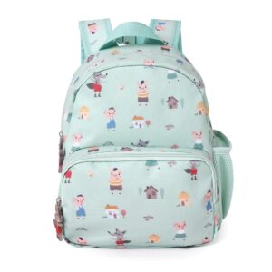 Mochila Infantil The Three Little Pigs – Tutete Personalizable, impermeable y con diseño encantador