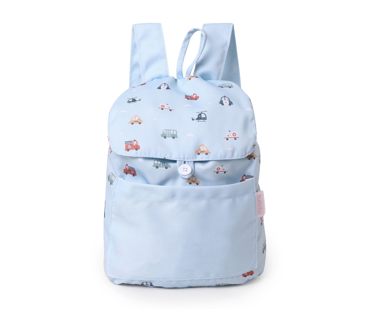Mochila Infantil de Tela Personalizable City Cars – Tutete Mochila Infantil de Tela Personalizable City Cars – Tutete