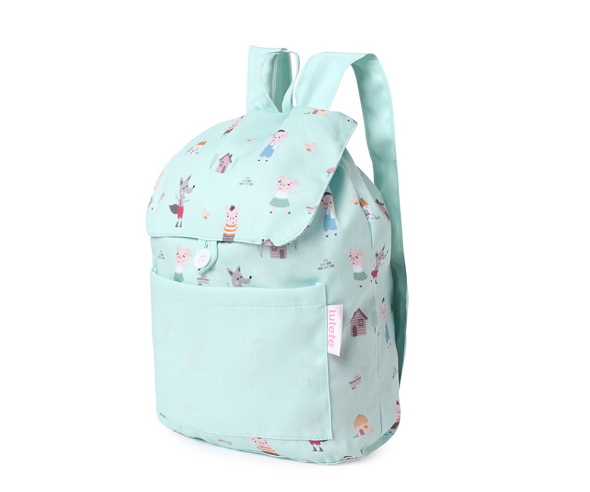 Mochila Infantil de Tela Personalizable The Three Little Pigs – Tutete 2