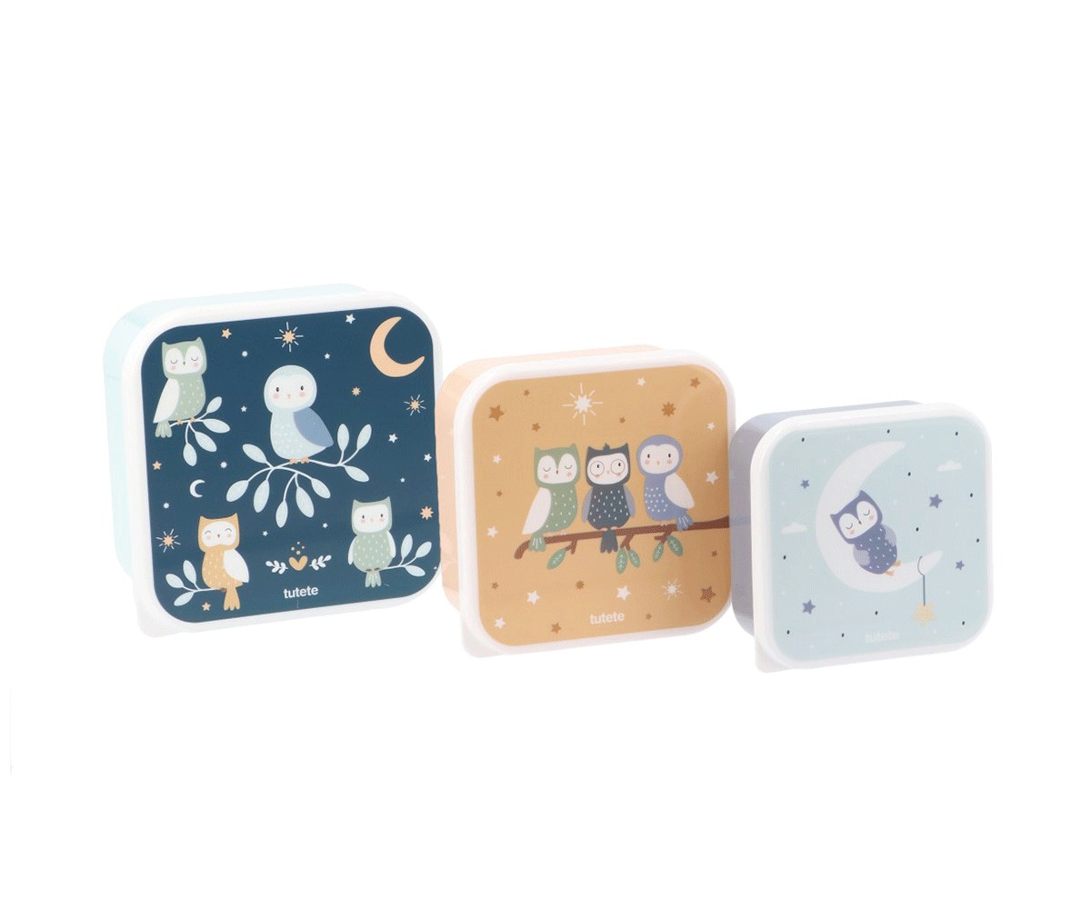 Set 3 Cajitas de Almuerzo Infantil Magical Forest – Apilables y sin BPA Set 3 Cajitas de Almuerzo Infantil Magical Forest – Apilables y sin BPA