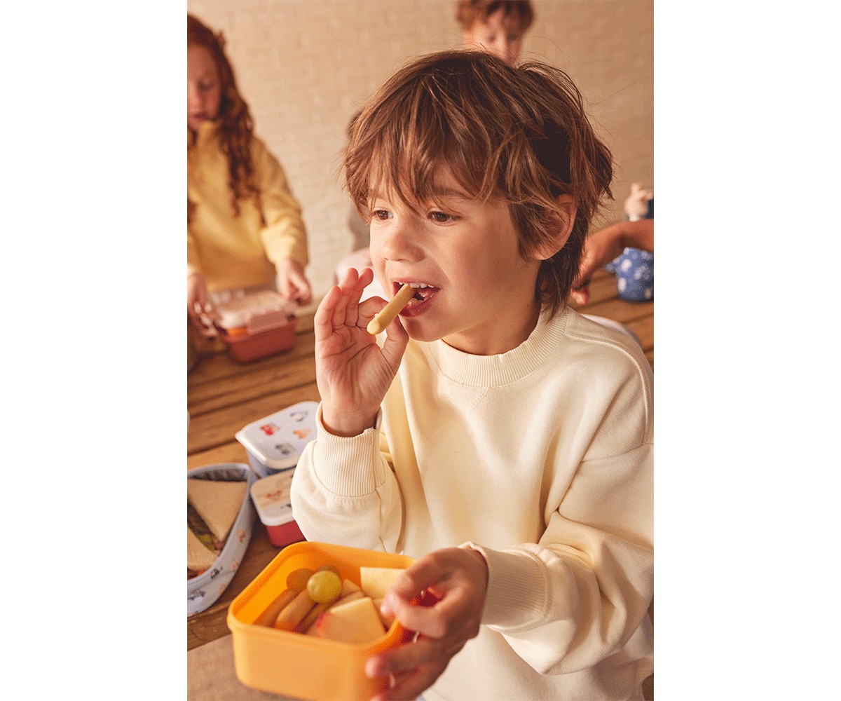 Set 3 Cajitas de Almuerzo Infantil The Three Little Pigs – Apilables y sin BPA 4 Set 3 Cajitas de Almuerzo Infantil The Three Little Pigs – Apilables y sin BPA