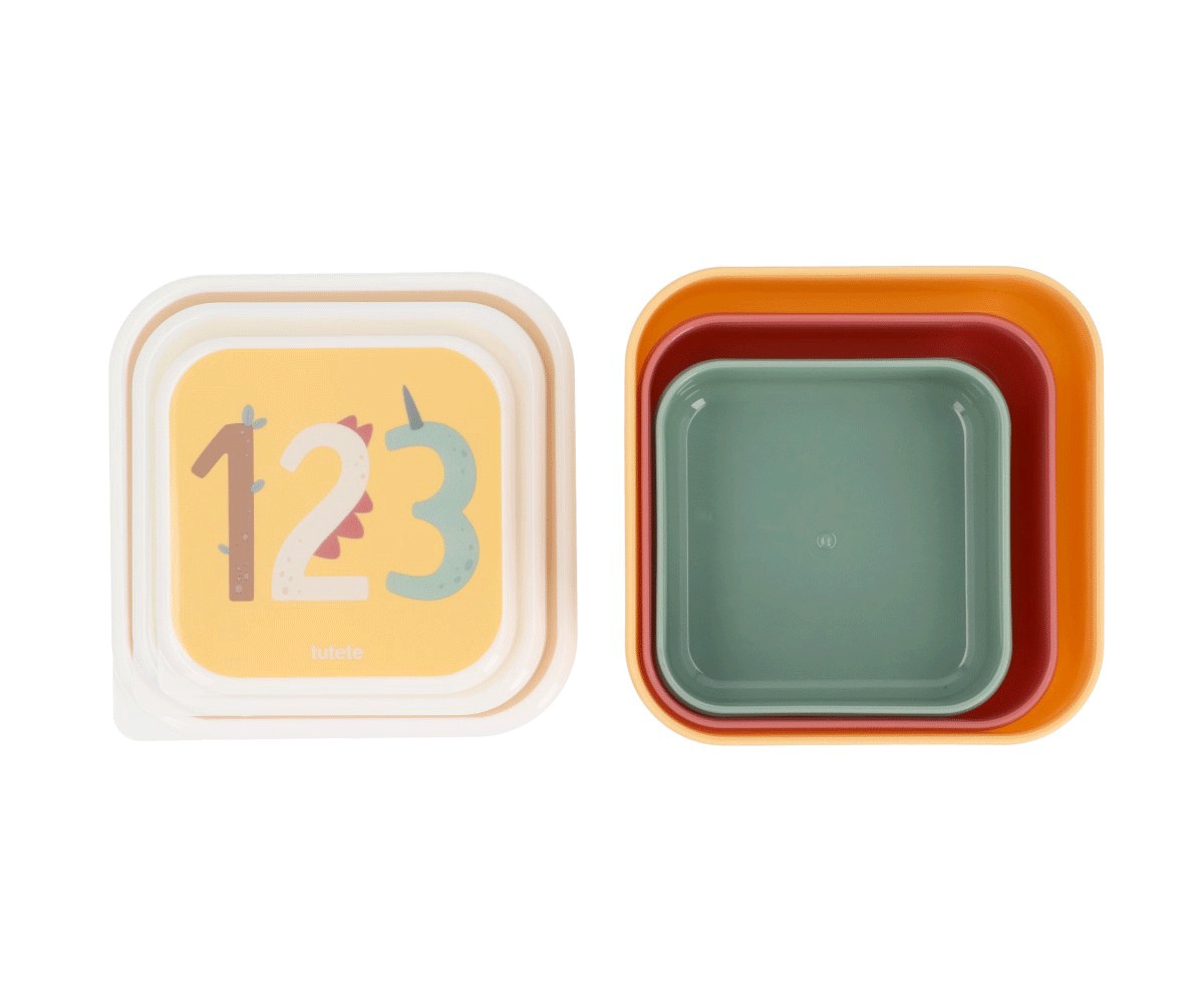 Set de 3 Cajitas de Almuerzo Infantiles Funny Letters – Coloridas y Funcionales 7 Set de 3 Cajitas de Almuerzo Infantiles Funny Letters – Coloridas y Funcionales
