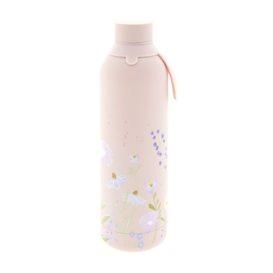 Aurea Bottle – Botella térmica de acero inoxidable 710ml – Pink Last Flower – Frío 24h y calor 12h con diseño floral femenino Aurea Bottle – Botella térmica de acero inoxidable 710ml – Pink Last Flower – Frío 24h y calor 12h con diseño floral femenino