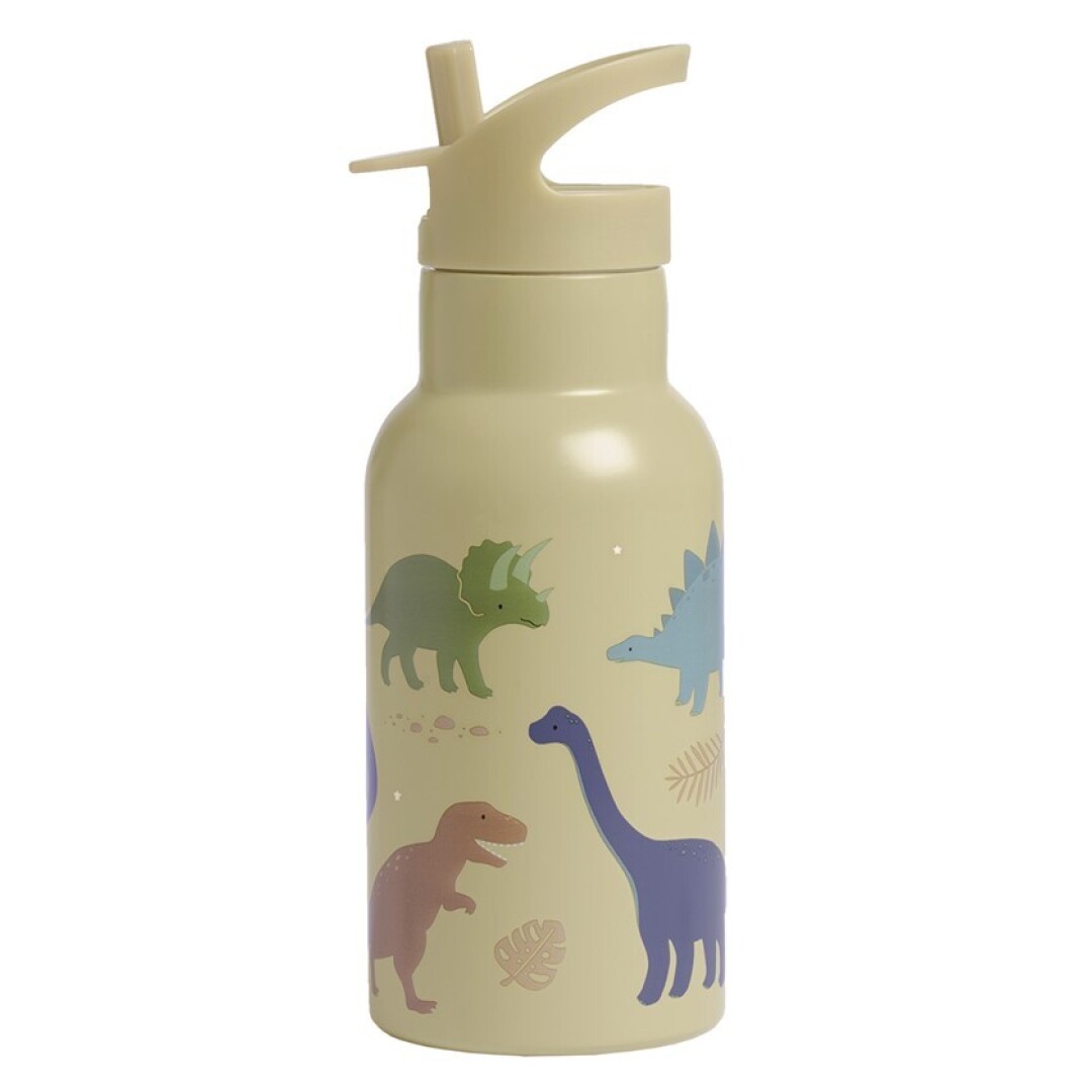 Botella Acero 350 ml Dinosaurios – Botella infantil térmica – A Little Lovely Company – Mantiene bebidas frías desde 3 años Botella Acero 350 ml Dinosaurios – Botella infantil térmica – A Little Lovely Company – Mantiene bebidas frías desde 3 años