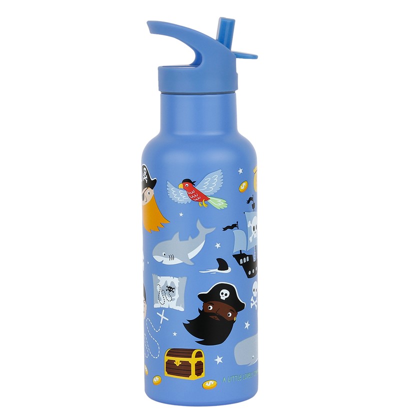 Botella Acero 500 ml Piratas – Botella infantil térmica grande – A Little Lovely Company – Mantiene bebidas frías desde 3 años 3 Botella Acero 500 ml Piratas – Botella infantil térmica grande – A Little Lovely Company – Mantiene bebidas frías desde 3 años