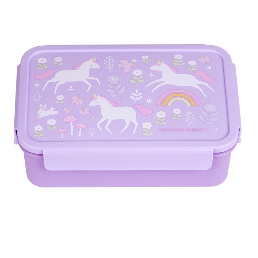 Caja Almuerzo Bento Unicornios – Fiambrera infantil compartimentada – A Little Lovely Company – Organización divertida para el cole Caja Almuerzo Bento Unicornios – Fiambrera infantil compartimentada – A Little Lovely Company – Organización divertida para el cole
