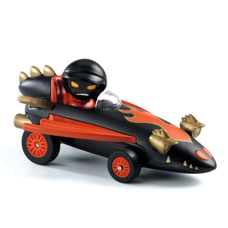 Coche de Metal Dragon Fire Crazy Motors de Djeco 2 Coche de Metal Dragon Fire Crazy Motors de Djeco