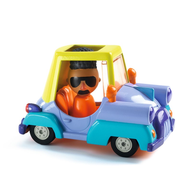 Coche de Metal Funky Bolide Crazy Motors de Djeco 2 Coche de Metal Funky Bolide Crazy Motors de Djeco