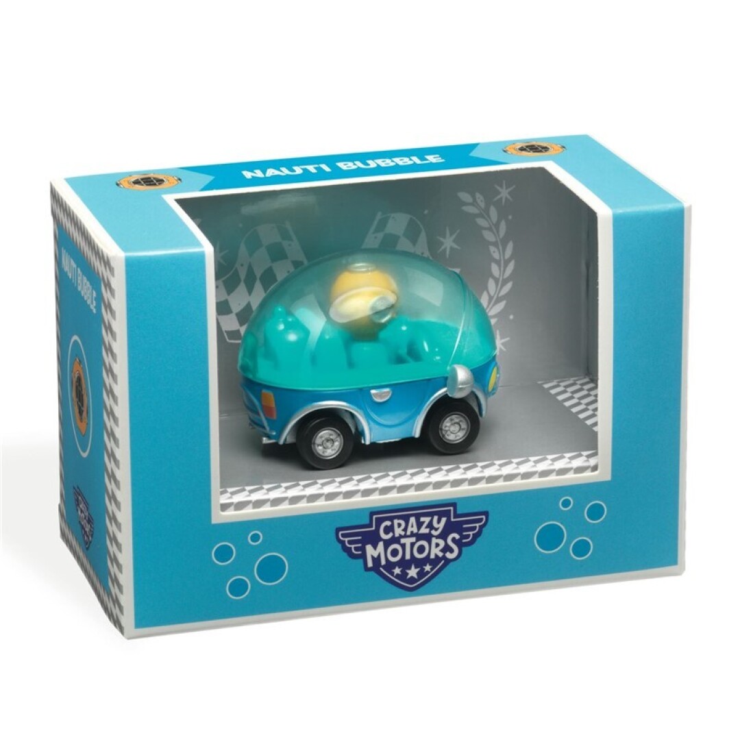 Coche de Metal Nauti Bubble Crazy Motors de Djeco Coche de Metal Nauti Bubble Crazy Motors de Djeco