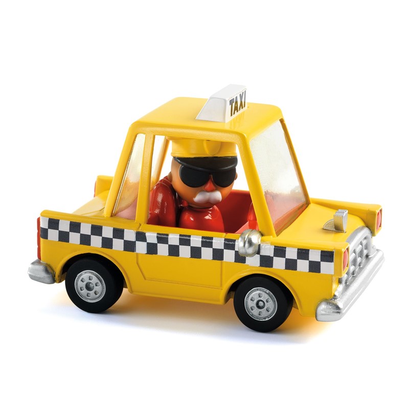 Coche de Metal Taxi Joe Crazy Motors de Djeco 2 Coche de Metal Taxi Joe Crazy Motors de Djeco