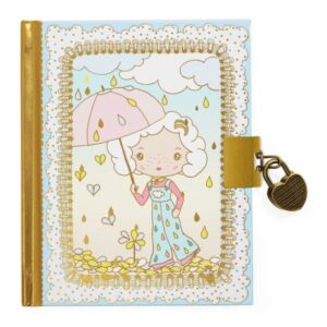 Cuaderno Secreto Tinyly Prunelle de Djeco – Con candado, llaves y pegatinas
