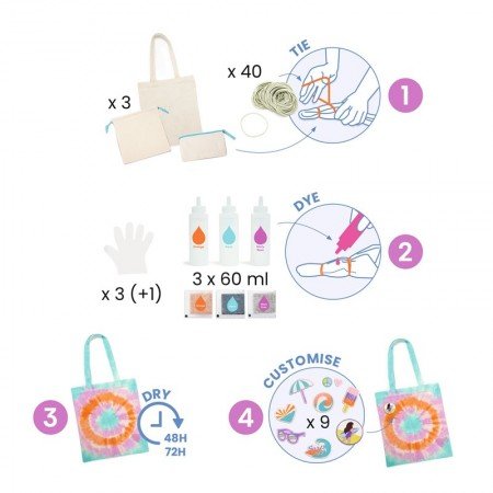 DIY Conjunto para Coser Bolsa Bolsita y Estuche Djeco 3 DIY Conjunto para Coser Bolsa Bolsita y Estuche Djeco