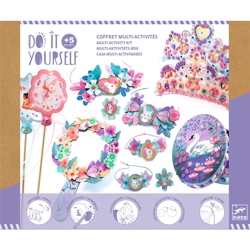 DIY Nymphea – Kit Creativo 5 Actividades Manuales Djeco 2 DIY Nymphea – Kit Creativo 5 Actividades Manuales Djeco