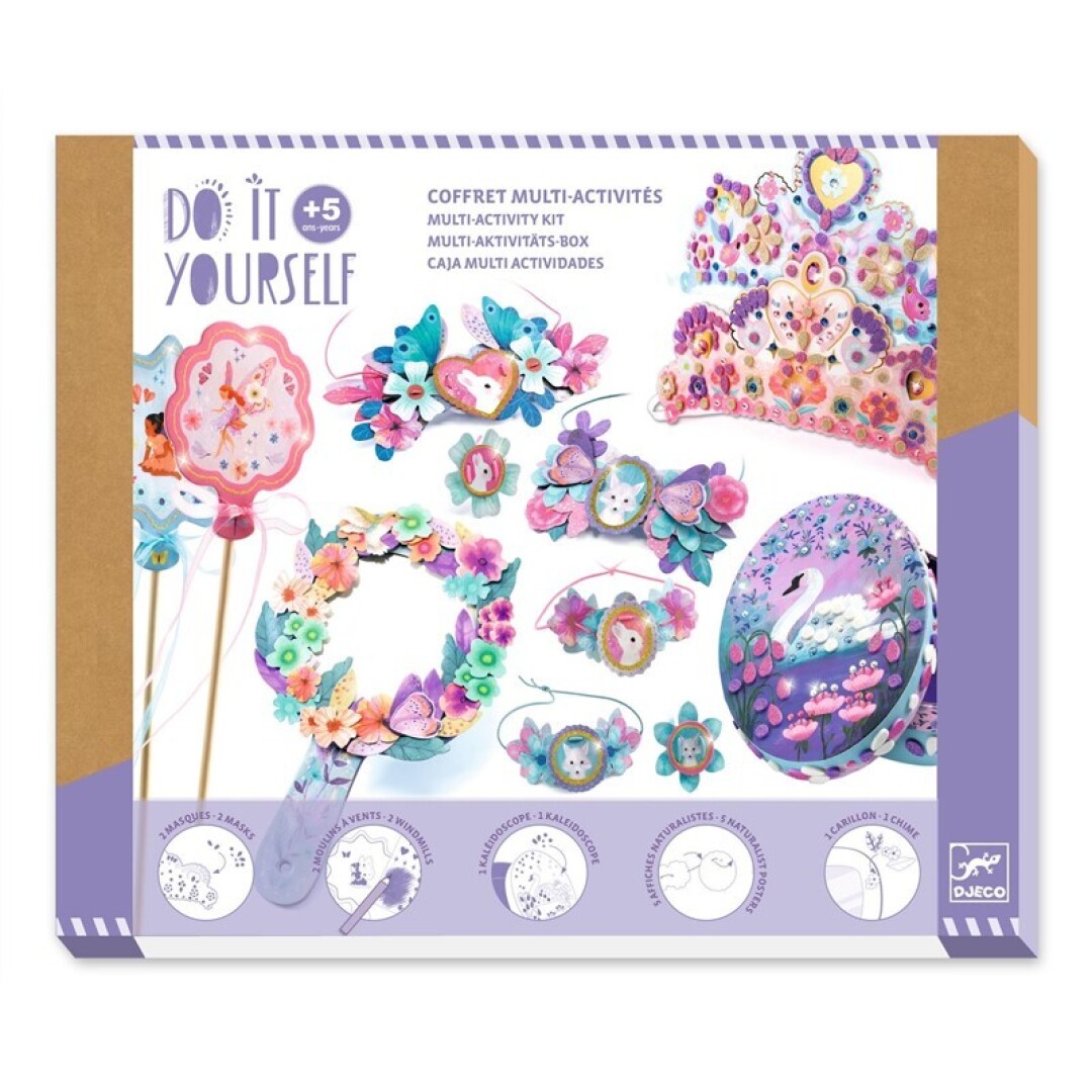 DIY Nymphea – Kit Creativo 5 Actividades Manuales Djeco DIY Nymphea – Kit Creativo 5 Actividades Manuales Djeco