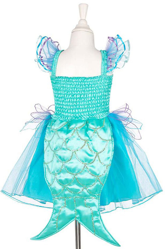 Disfraz Sirenita Maryna – Vestido brillante con falda de tul – Souza – Para niñas de 3 a 4 años (98–104 cm) 2 Disfraz Sirenita Maryna – Vestido brillante con falda de tul – Souza – Para niñas de 3 a 4 años (98–104 cm)