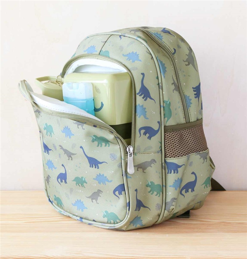 Mochila Bolsillo Térmico Dinosaurios – Mochila infantil con bolsillo aislante – A Little Lovely Company – Para niños desde 3 años 5 Mochila Bolsillo Térmico Dinosaurios – Mochila infantil con bolsillo aislante – A Little Lovely Company – Para niños desde 3 años