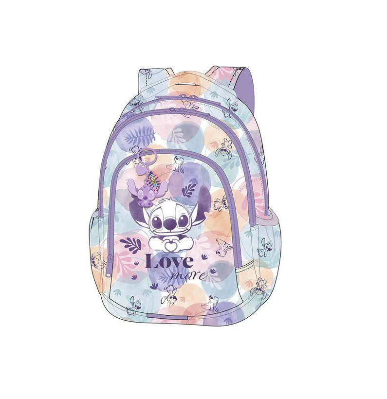 Mochila Stitch adaptable pastel Mochila Stitch adaptable pastel