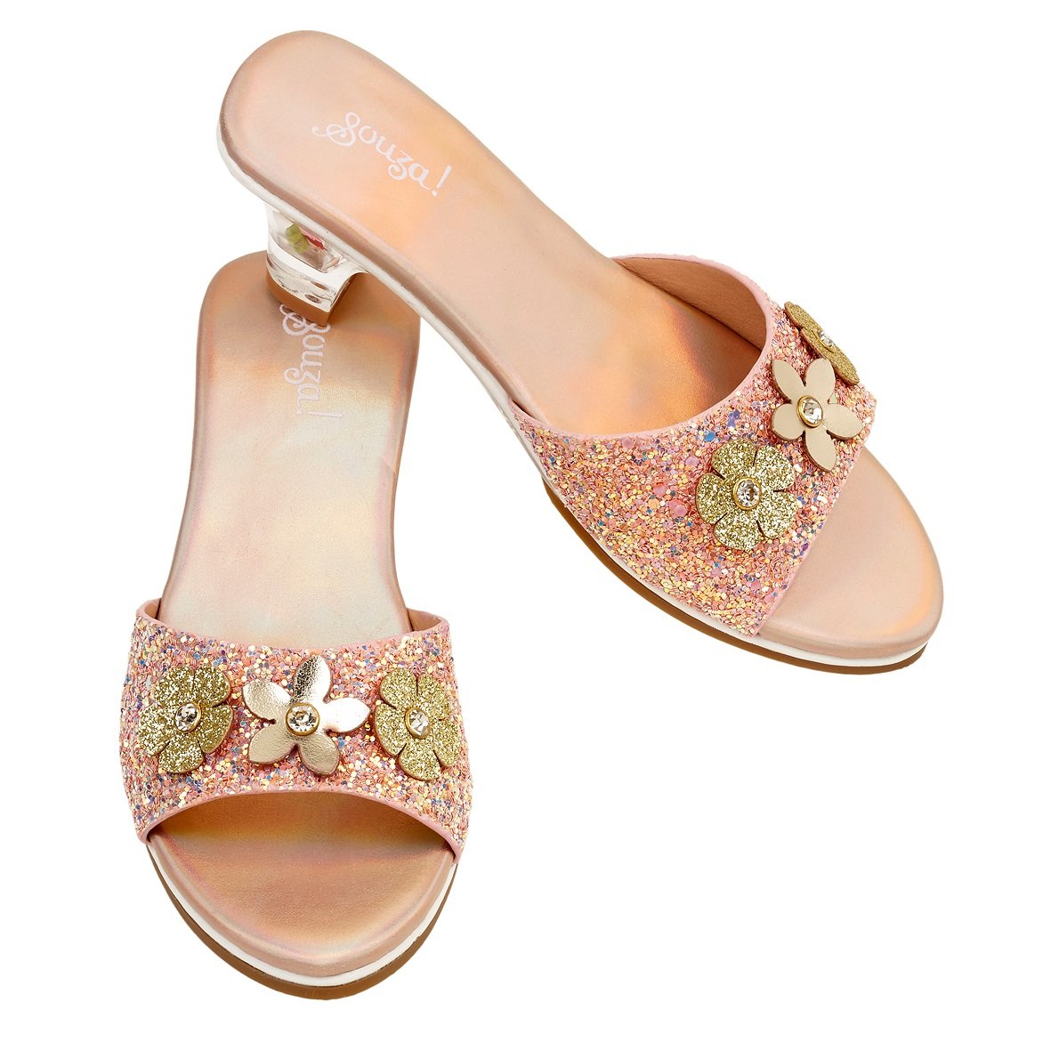 Sandalias Clarisse – Tacón bajo salmón metálico – Souza – Tallas 24-25, 27-28 y 30-31 Sandalias Clarisse – Tacón bajo salmón metálico – Souza – Tallas 24/25, 27/28 y 30/31