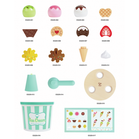 Scoop & Serve – Juego de helado de madera – Hape – Juego simbólico creativo desde 3 años 3 Scoop & Serve – Juego de helado de madera – Hape – Juego simbólico creativo desde 3 años