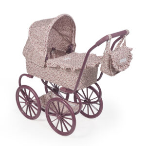 Cuco clásico de muñecas Cherry – Carrito vintage con bolsa – Pasito a Pasito – Juego simbólico desde 3 años