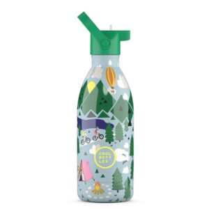 Botella Infantil de Acero Cool Bottles Kids Outdoor Adventure 500 ml – Resistente y sostenible