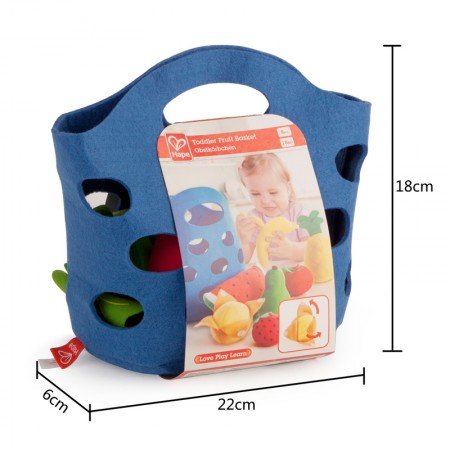 Cesta de frutas de madera Hape – Juego simbólico – Desde 3 años – Corte y clasificación 5 Cesta de frutas de madera Hape – Juego simbólico – Desde 3 años – Corte y clasificación