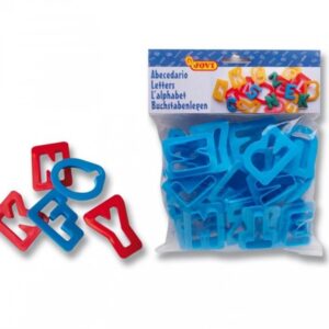 Moldes para plastilina – Abecedario – 26 unidades – Jovi – Aprende y crea desde 3 años