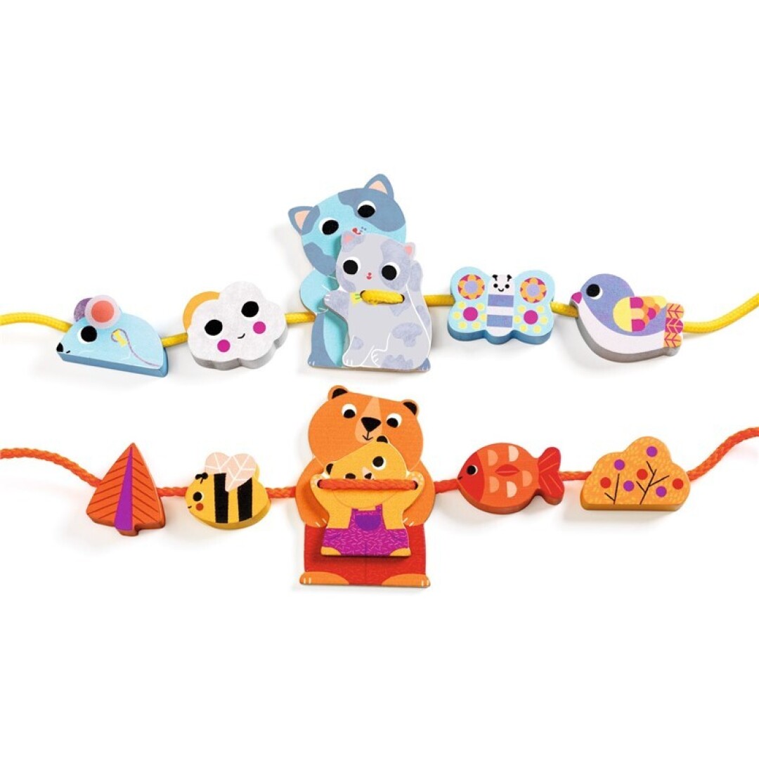 Perlas FilaMum Djeco – Juego de ensartar y coser – Desde 2 años – Desarrollo de motricidad fina Perlas FilaMum Djeco – Juego de ensartar y coser – Desde 2 años – Desarrollo de motricidad fina