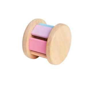 Rodillo sensorial de madera Guidecraft – Estimulación temprana – Desde 12 meses – Juego táctil y motor