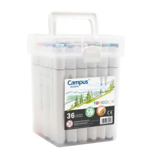 Rotuladores Doble Punta – Campus Student TopiColor – 36 colores – Máxima variedad y creatividad sin límites