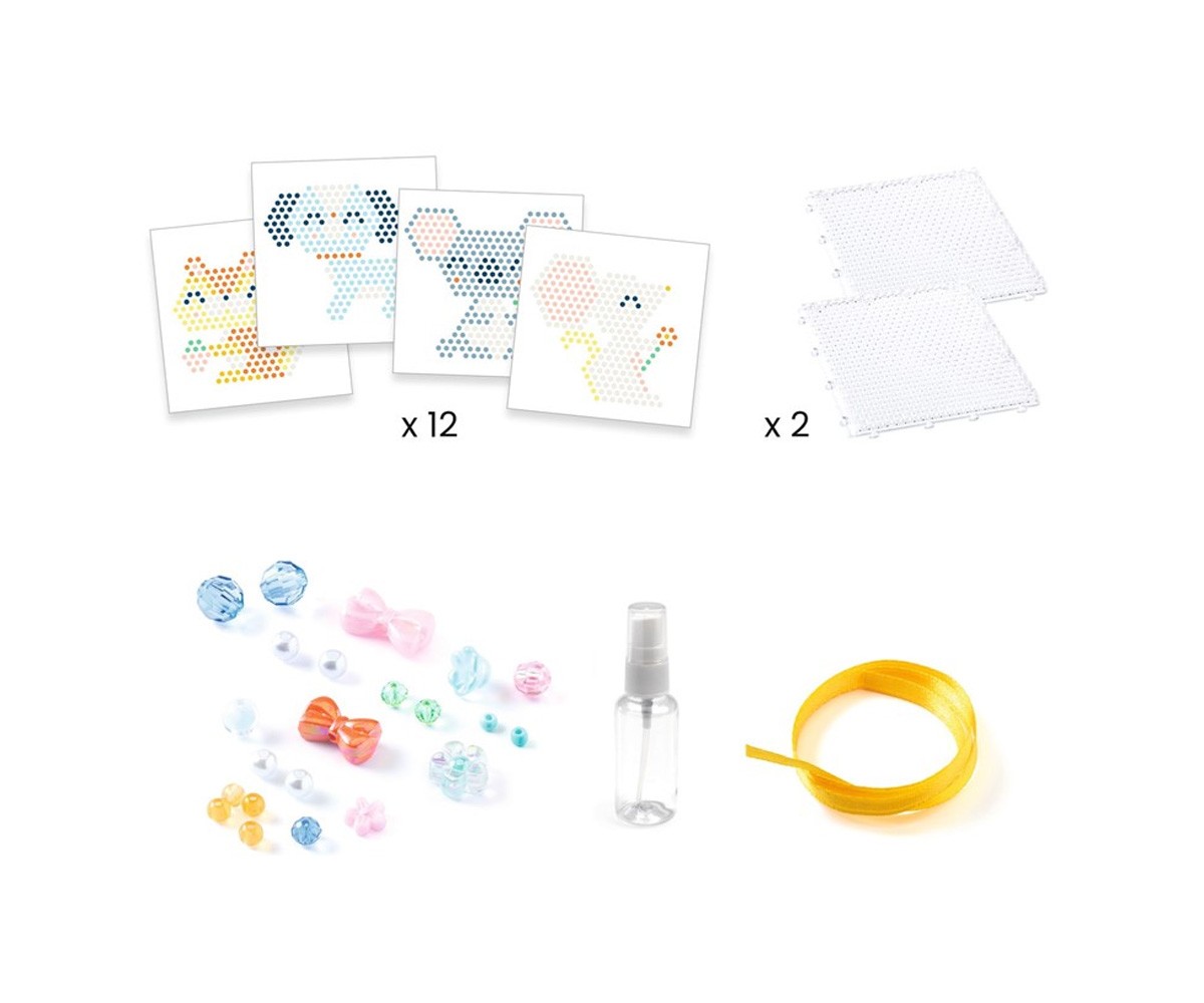 Taller Perlas Amigos Peludos – Manualidades con cuentas de agua – Djeco – Desde 6 años 2 Taller Perlas Amigos Peludos – Manualidades con cuentas de agua – Djeco – Desde 6 años