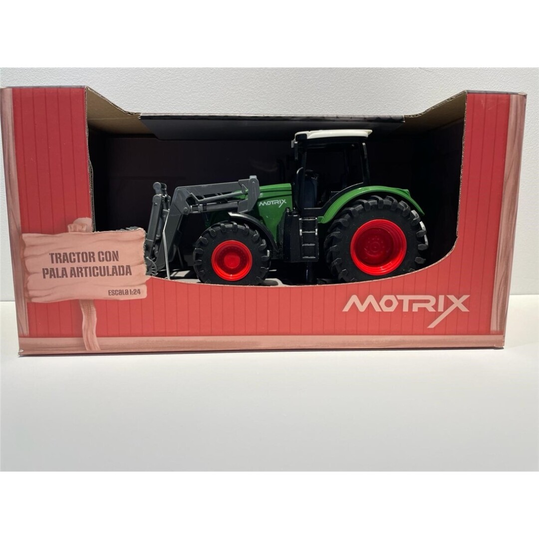 Tractor con pala Motrix – Vehículo agrícola de juguete – Desde 3 años – Ideal para jugar en exterior Tractor con pala Motrix – Vehículo agrícola de juguete – Desde 3 años – Ideal para jugar en exterior