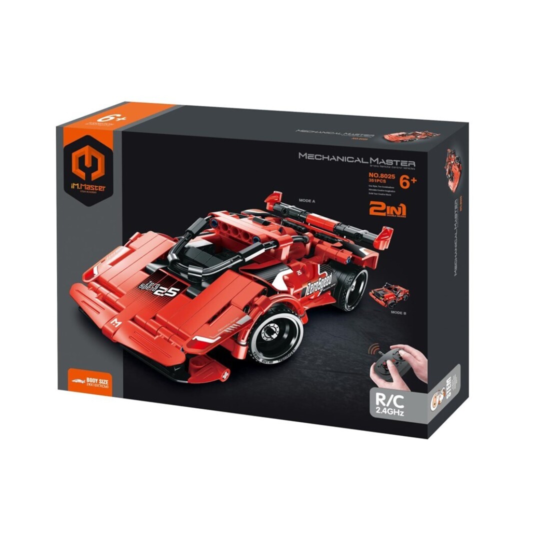 iM.Master Coche de Carreras 2 en 1 – Set de construcción STEM – Desde 6 años iM.Master Coche de Carreras 2 en 1 – Set de construcción STEM – Desde 6 años