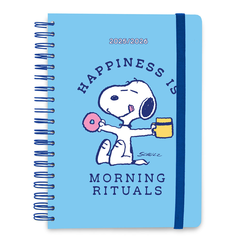 Agenda escolar semanal 2025 2026 A5 12meses Snoopy Agenda escolar semanal 2025 2026 A5 12meses Snoopy