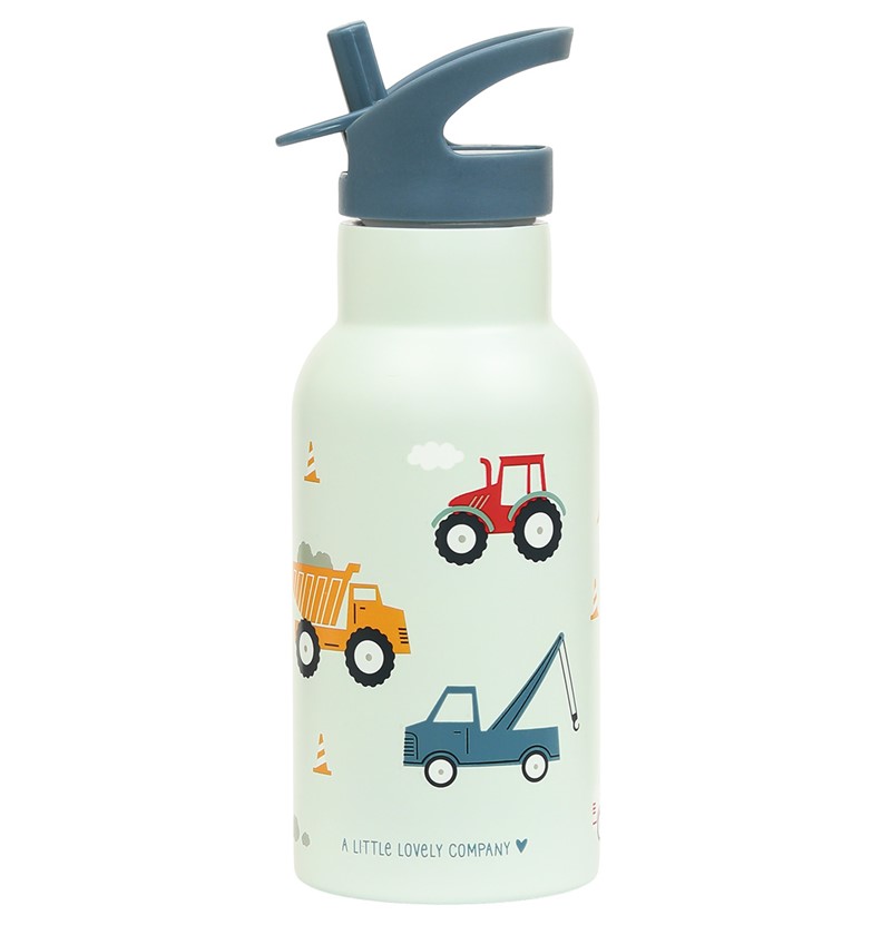 Botella de Acero Infantil A Little Lovely Company Vehículos 350 ml – Isotérmica y con pajita 3 Botella de Acero Infantil A Little Lovely Company Vehículos 350 ml – Isotérmica y con pajita