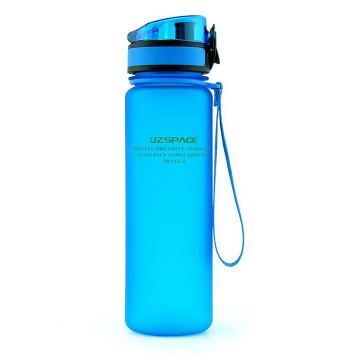 Botella tritan azul 500ml Botella tritan azul 500ml