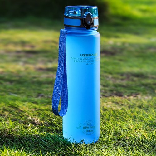 Botella tritan azul 500ml Botella tritan azul 500ml