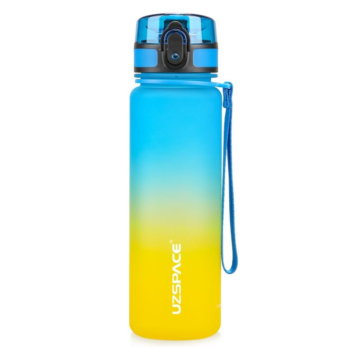 Botella tritan colorful two azul-amarillo 500ml Botella tritan colorful two azul-amarillo 500ml