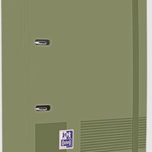 Carpebloc polyfoam a4+ 4 anillas 35mm + recambio cuadrícula 5x5 color verde safari