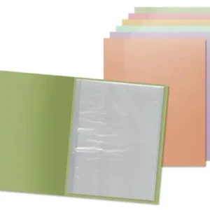 Carpeta 40 funda A4 colores pastel