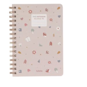 Libreta Escolar Tutete Geometric Nature – Compacta, resistente y perfecta para aprender